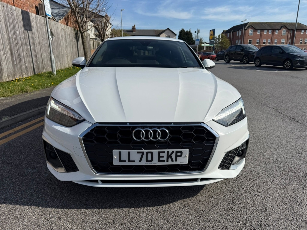 Audi A5 2.0 Tdi S Line Mhev LL70EKP White #3