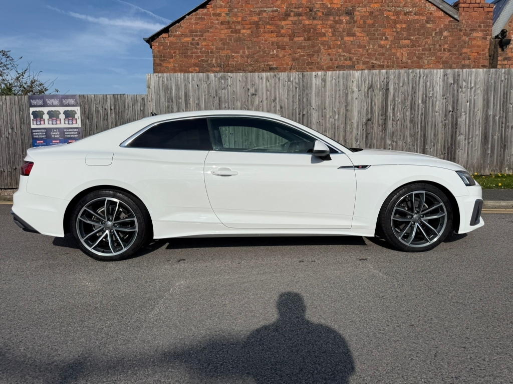 Audi A5 2.0 Tdi S Line Mhev LL70EKP White #6