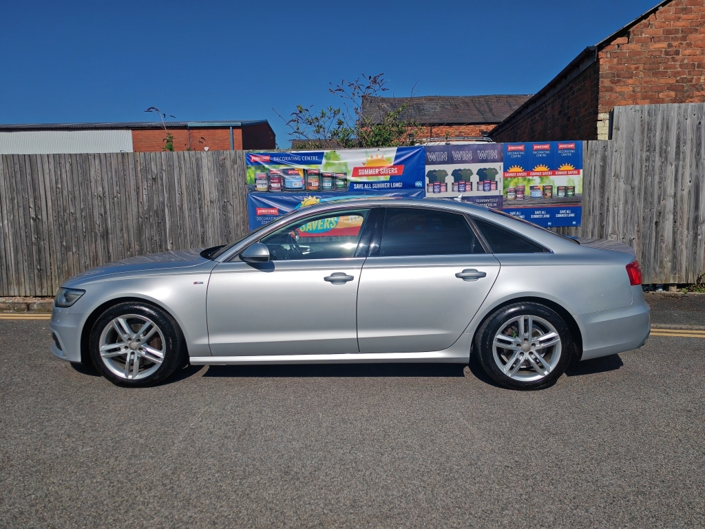 Audi A6 2.0 Tdi S Line Silver #6