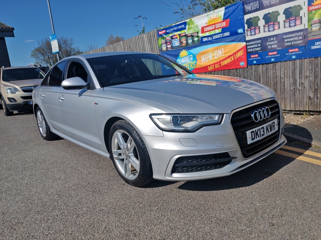 Audi A6 2.0 Tdi S Line Silver #2