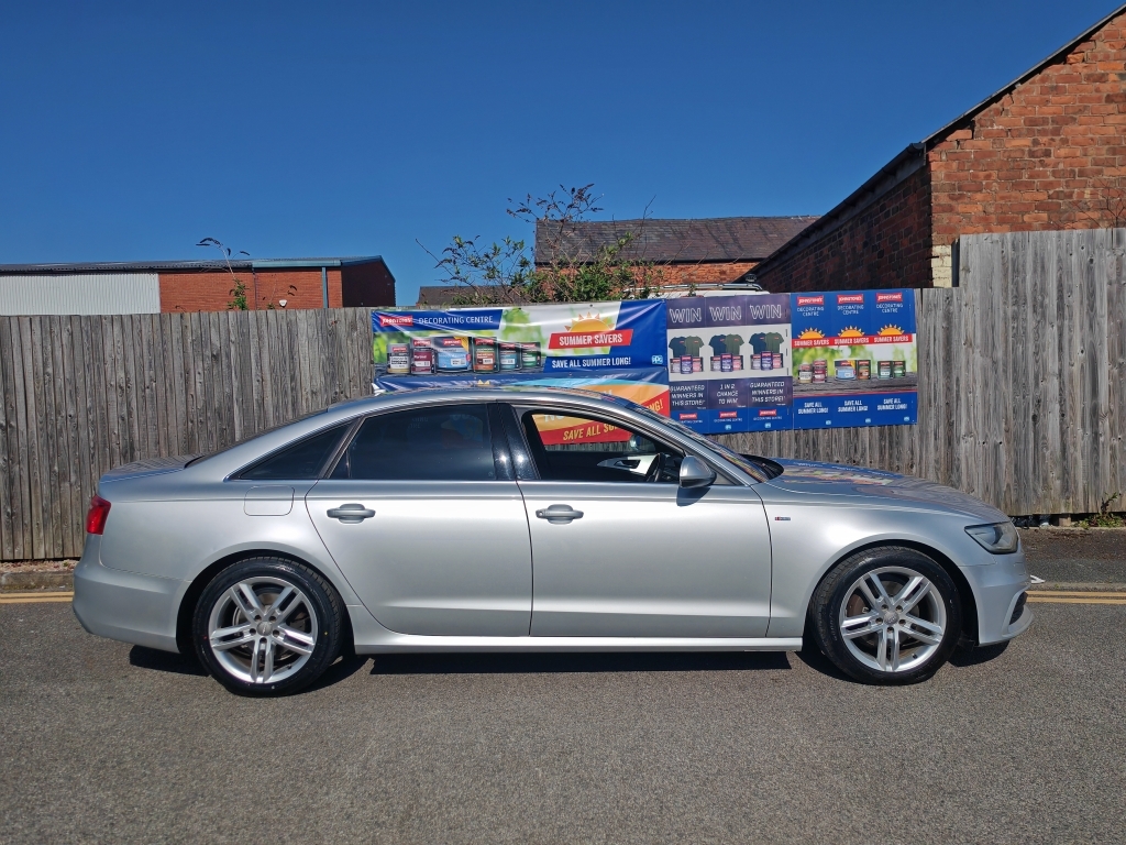 Audi A6 2.0 Tdi S Line Silver #5