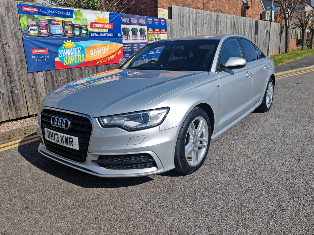 Audi A6 2.0 Tdi S Line Silver #4