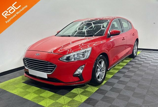 Ford Focus 1.5 Ecoblue Zetec Hatchback MH68VOA Red