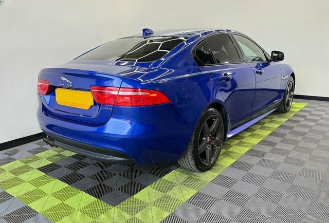 Jaguar XE 2.0D R-sport Saloon NU17TGY Blue #2