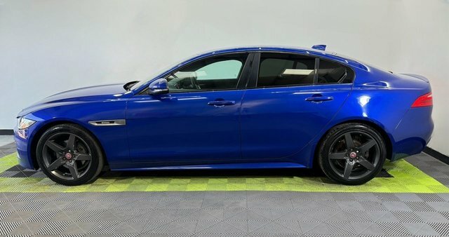 Jaguar XE 2.0D R-sport Saloon NU17TGY Blue #5