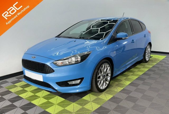 Ford Focus 1.5 Tdci St-line Hatchback BL17NPO Blue