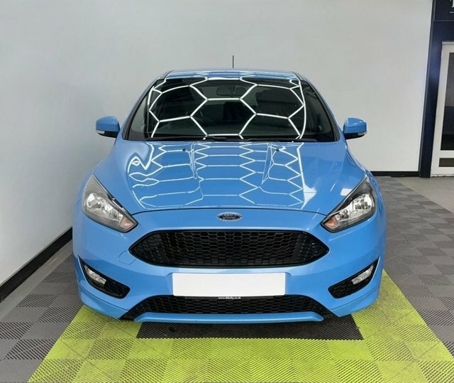 Ford Focus 1.5 Tdci St-line Hatchback BL17NPO Blue #3