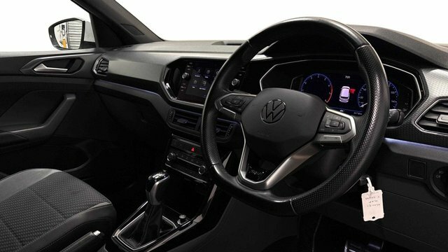 Volkswagen T-Cross 1.0 Tsi R-line Suv MM21KXF White #4