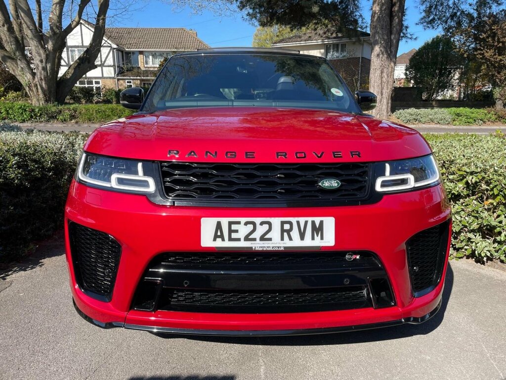Land Rover Range Rover Sport Suv 5.0 P575 V8 Svr 4Wd Euro 6 Ss 202 Red