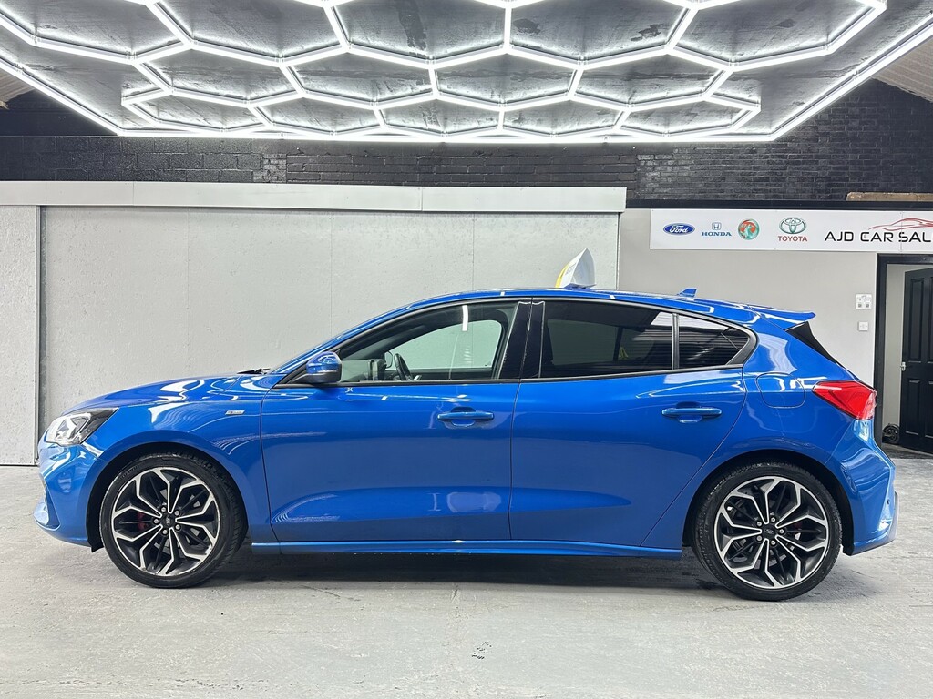 Ford Focus Hatchback 1.0 T Ecoboost St-line X Apply For Fina KU68ZZG Blue #2