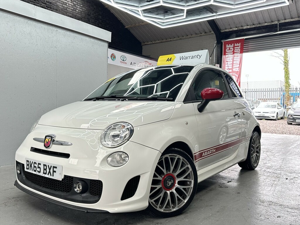 Abarth 595 Hatchback 1.4 Abarth 595 1.4 Tjet 140 Hp Apply Fo White