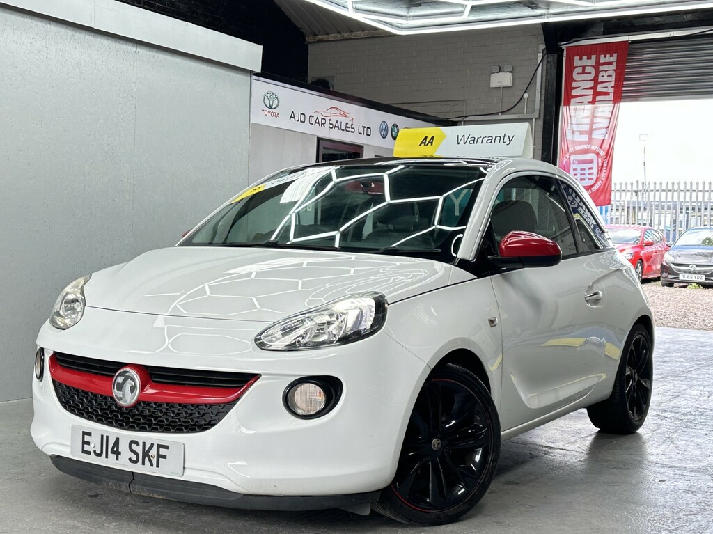 Vauxhall Adam Hatchback 1.4 16V Glam Apply For Finance On Our W White