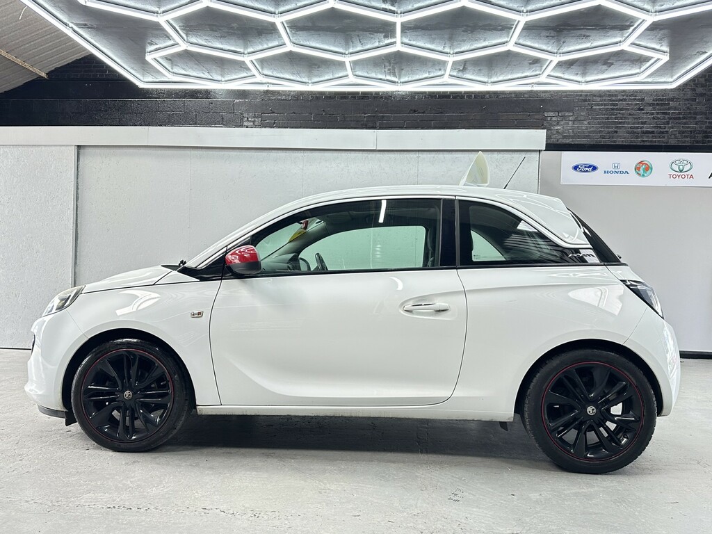 Vauxhall Adam Hatchback 1.4 16V Glam Apply For Finance On Our W EJ14SKF White #2