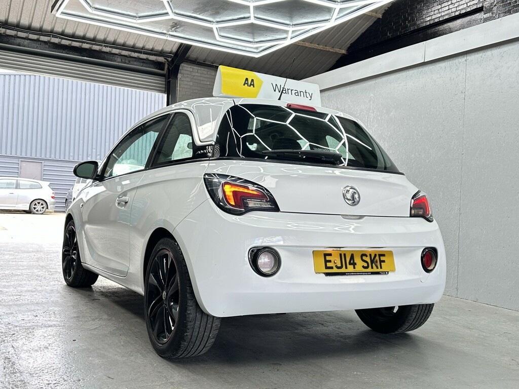 Vauxhall Adam Hatchback 1.4 16V Glam Apply For Finance On Our W EJ14SKF White #3