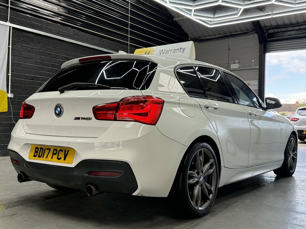 BMW 1 Series Hatchback 3.0 M140i 5-Door Apply For Finance On O BD17PCV White #5