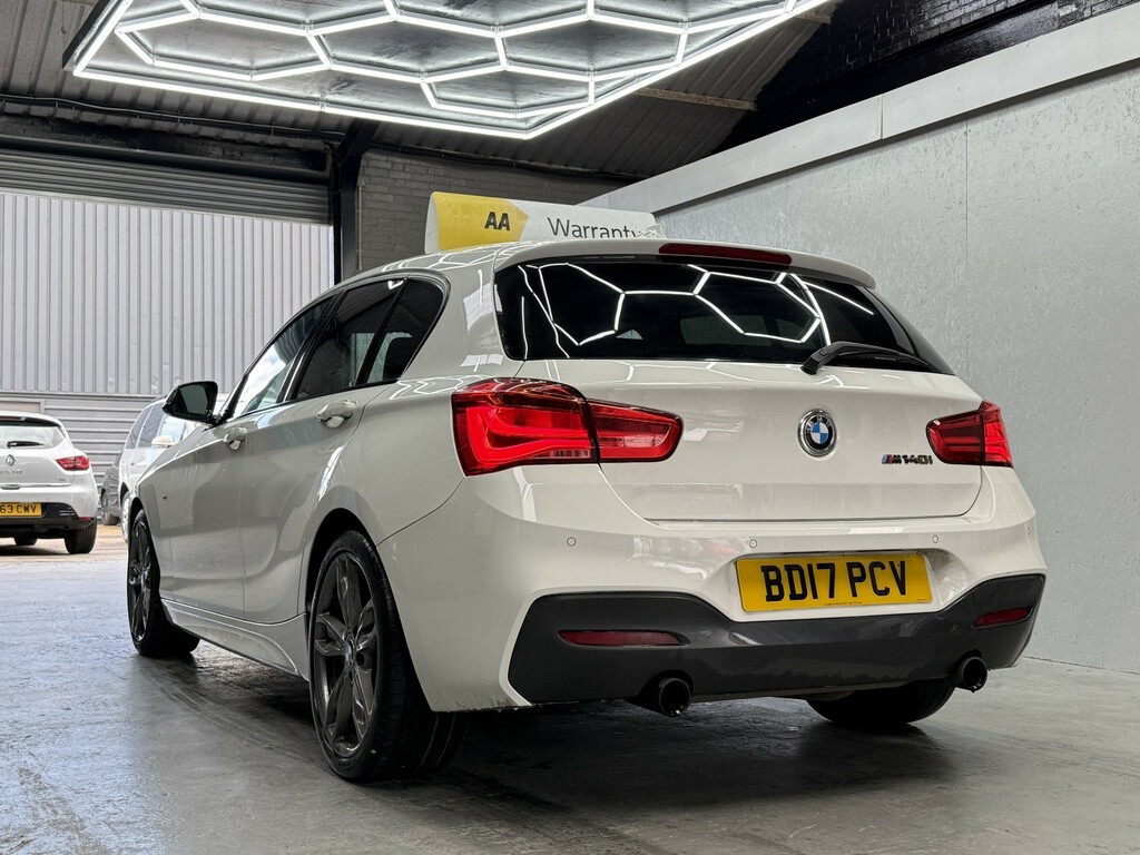 BMW 1 Series Hatchback 3.0 M140i 5-Door Apply For Finance On O BD17PCV White #3
