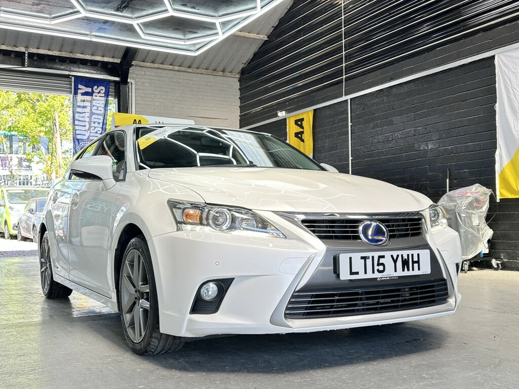 Lexus CT Hatchback 1.8 200H Advance Plus Apply For Finance White #6