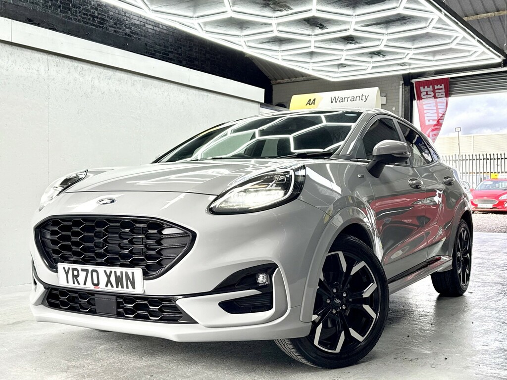 Ford Puma Suv 1.0 T Ecoboost Mhev St-line X Apply For Finan Grey