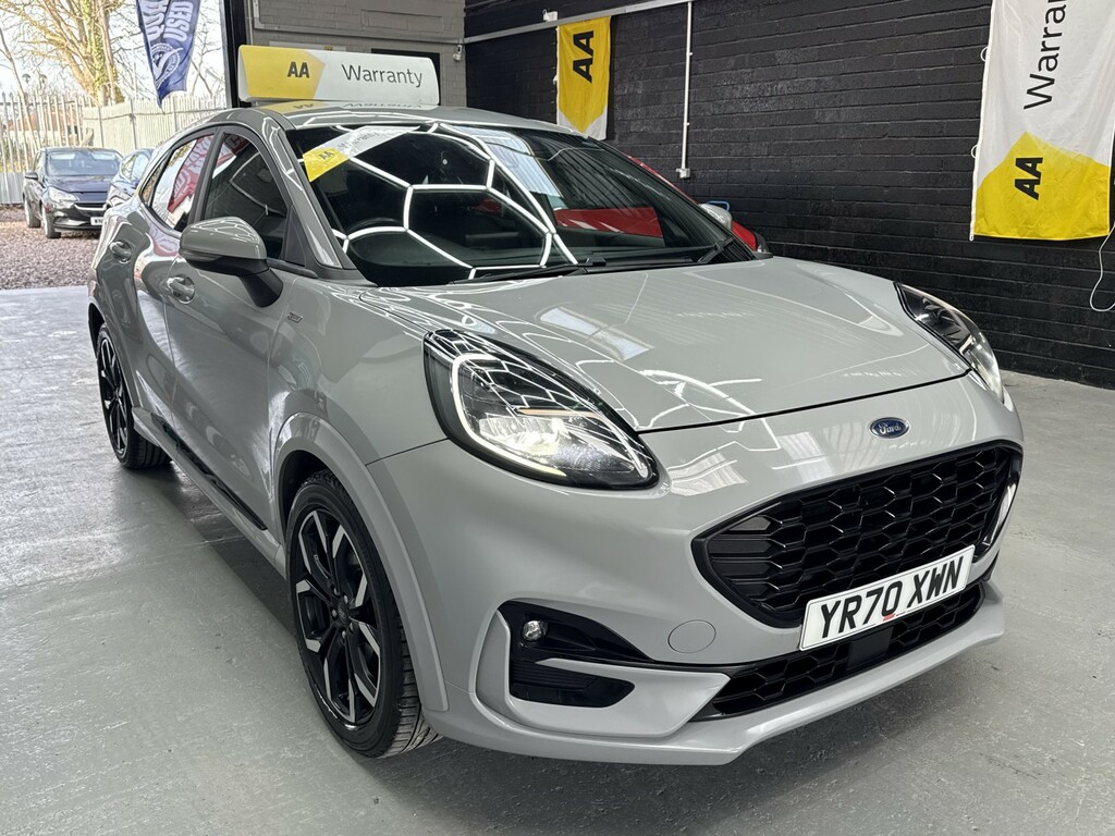 Ford Puma Suv 1.0 T Ecoboost Mhev St-line X Apply For Finan YR70XWN Grey #5