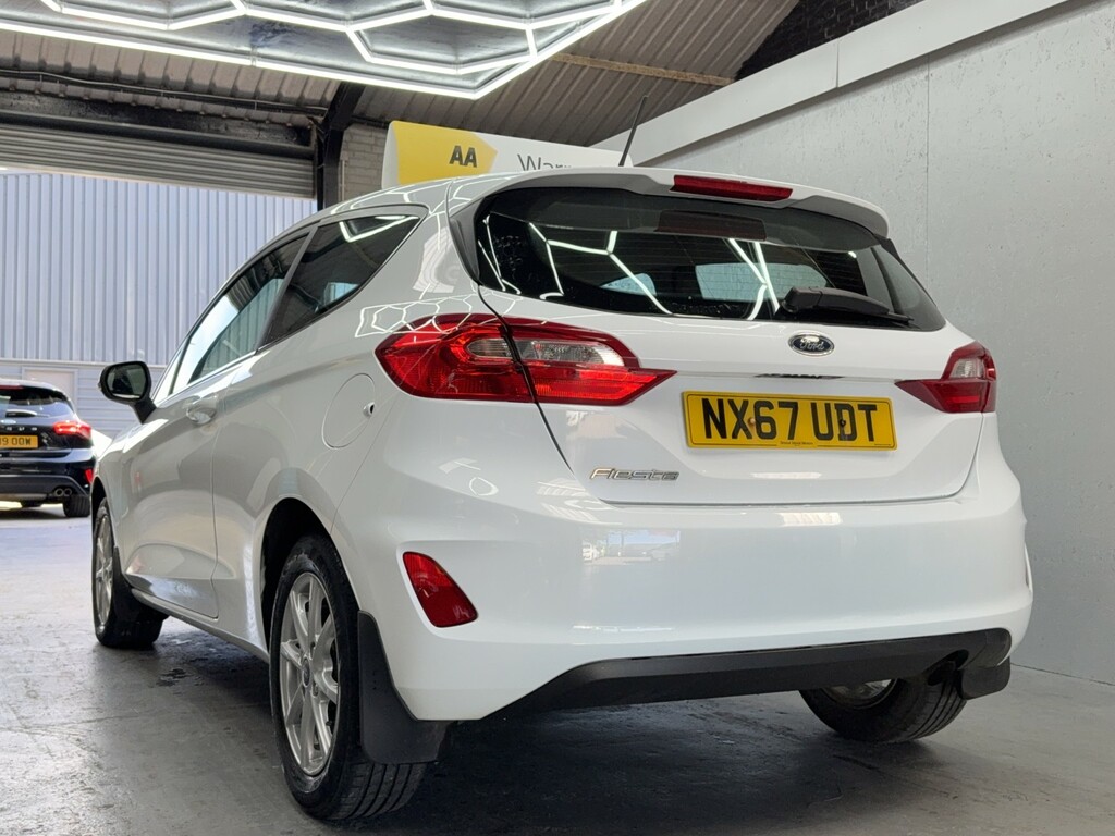 Ford Fiesta Hatchback 1.1 Ti-vct Zetec Apply For Finance On O NX67UDT White #3