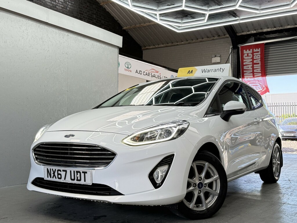 Ford Fiesta Hatchback 1.1 Ti-vct Zetec Apply For Finance On O White