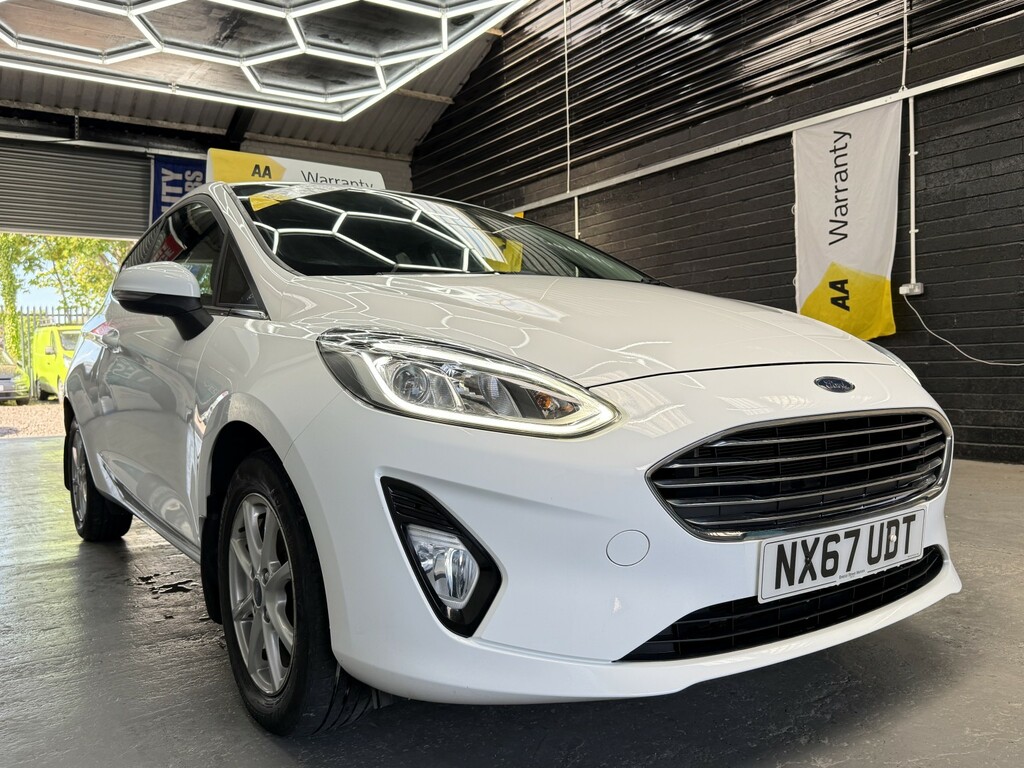 Ford Fiesta Hatchback 1.1 Ti-vct Zetec Apply For Finance On O NX67UDT White #6