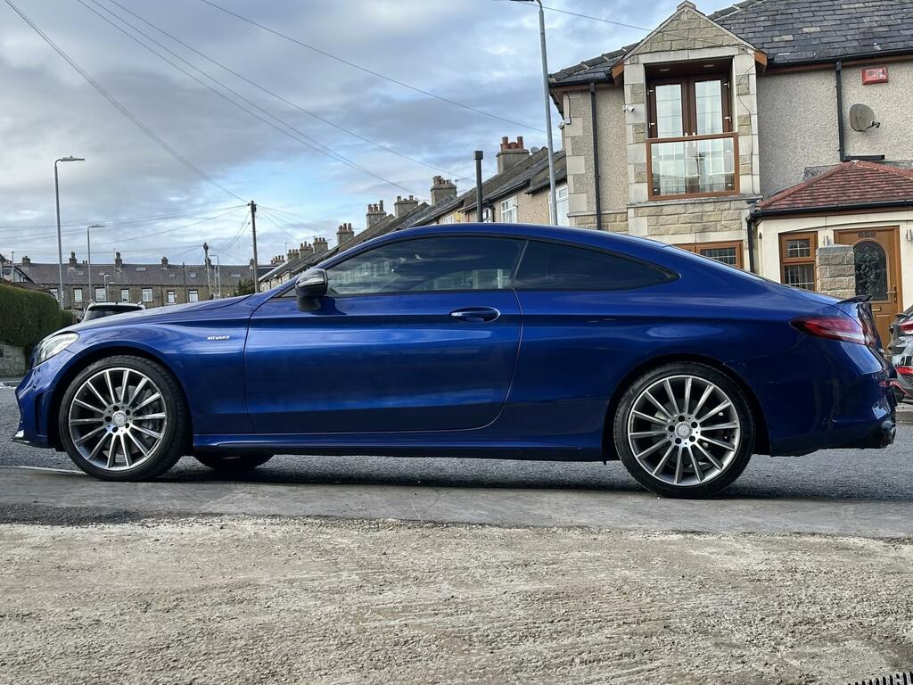 Mercedes-Benz C Class 3.0 C43 V6 Amg Coupe G-tronic 4Matic E DF68YPZ Blue #4