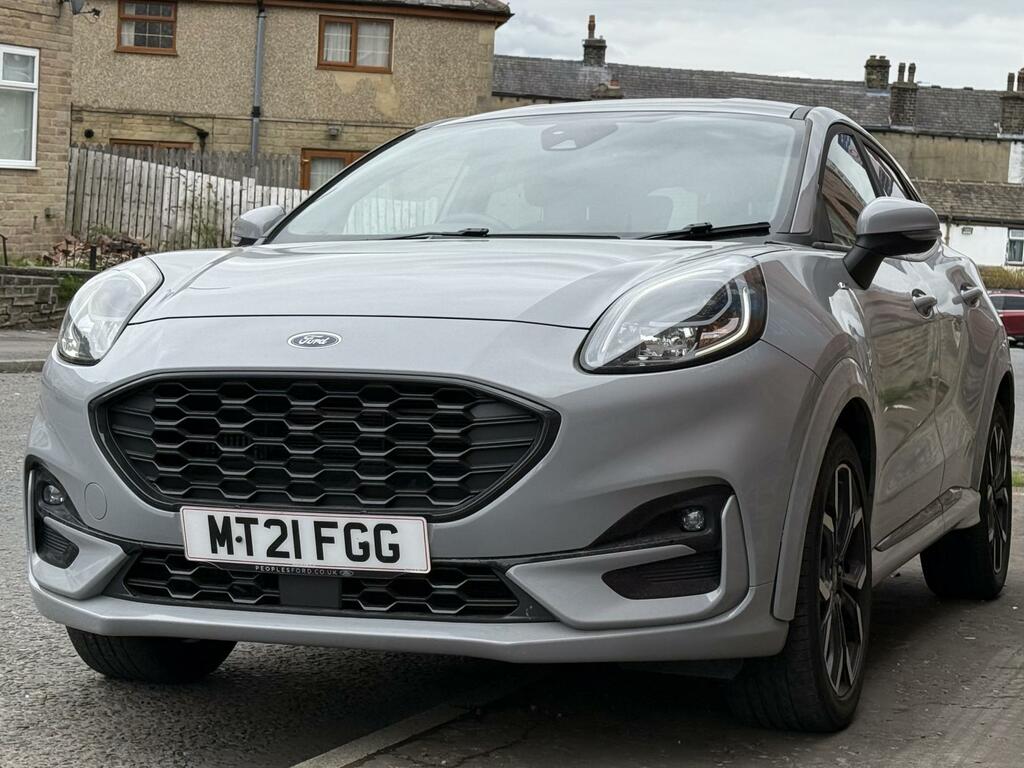 Ford Puma 1.0T Ecoboost Mhev St-line X Suv MT21FGG Grey #3