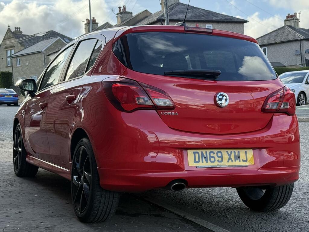 Vauxhall Corsa 1.4I Sri VX Line Nav Black Hatchback Ma DN69XMJ Red #6