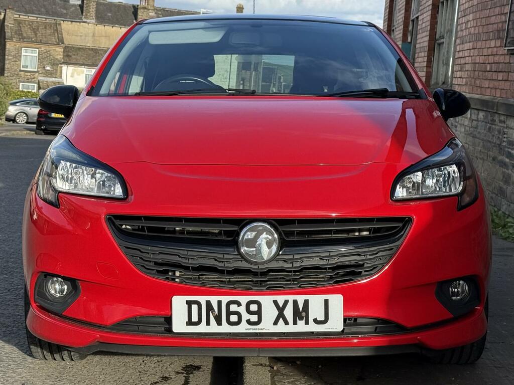 Vauxhall Corsa 1.4I Sri VX Line Nav Black Hatchback Ma Red