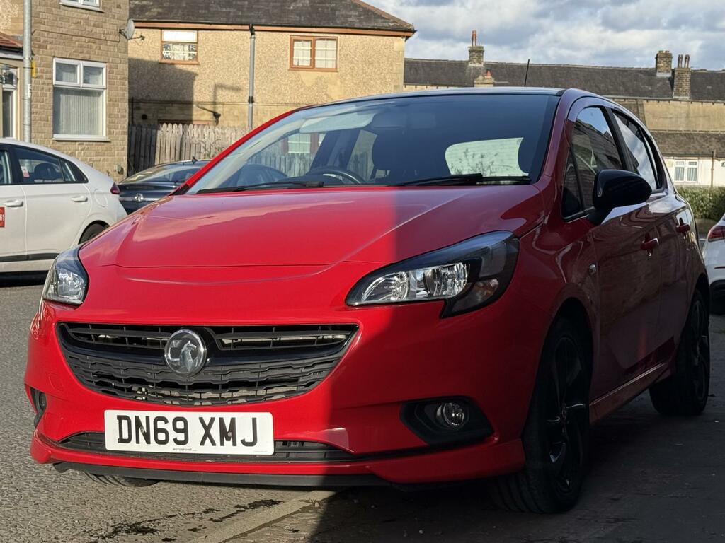 Vauxhall Corsa 1.4I Sri VX Line Nav Black Hatchback Ma DN69XMJ Red #2