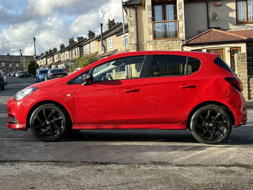 Vauxhall Corsa 1.4I Sri VX Line Nav Black Hatchback Ma DN69XMJ Red #3
