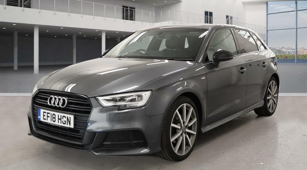 Audi A3 1.0 Tfsi Black Edition Sportback S Tron Grey #2