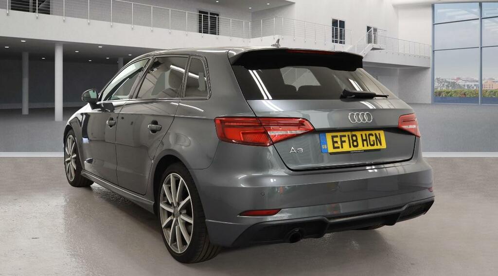 Audi A3 1.0 Tfsi Black Edition Sportback S Tron Grey #4