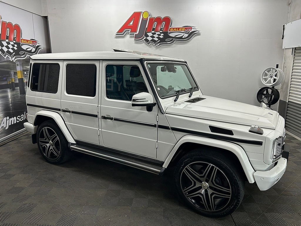 Mercedes-Benz G Class Wagon G350 Cdi Amg U851 White