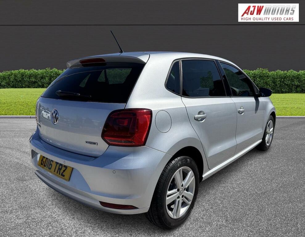 Volkswagen Polo Hatchback 1.0 Bluemotion Tech Match Euro 6 Ss 5 Silver #3