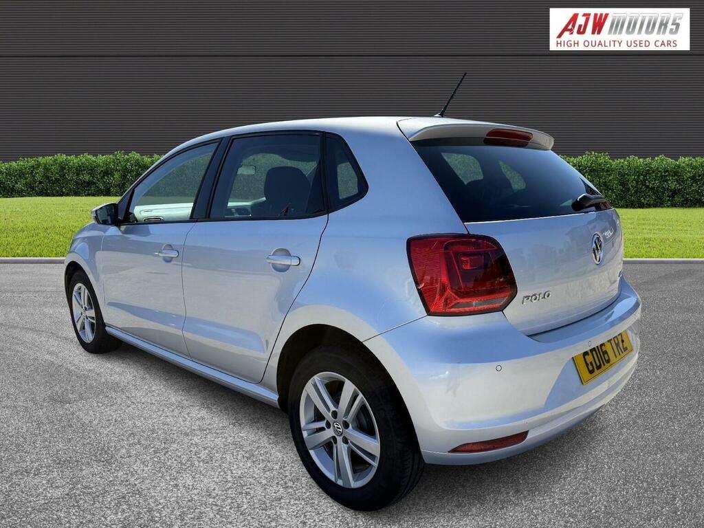Volkswagen Polo Hatchback 1.0 Bluemotion Tech Match Euro 6 Ss 5 Silver #4