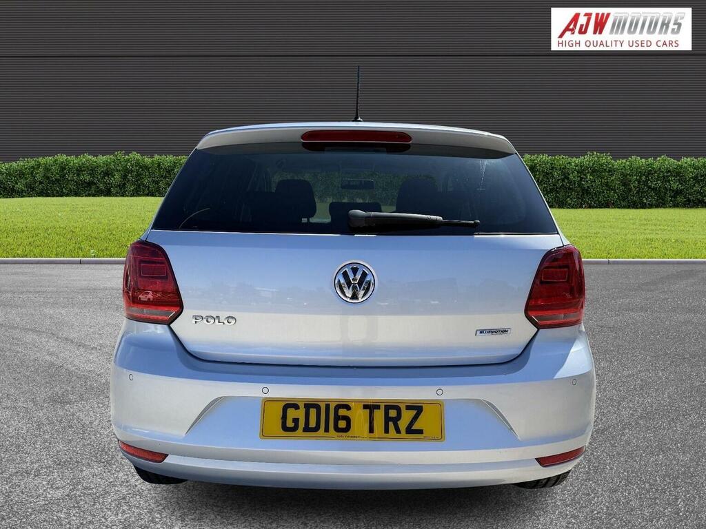 Volkswagen Polo Hatchback 1.0 Bluemotion Tech Match Euro 6 Ss 5 Silver #5