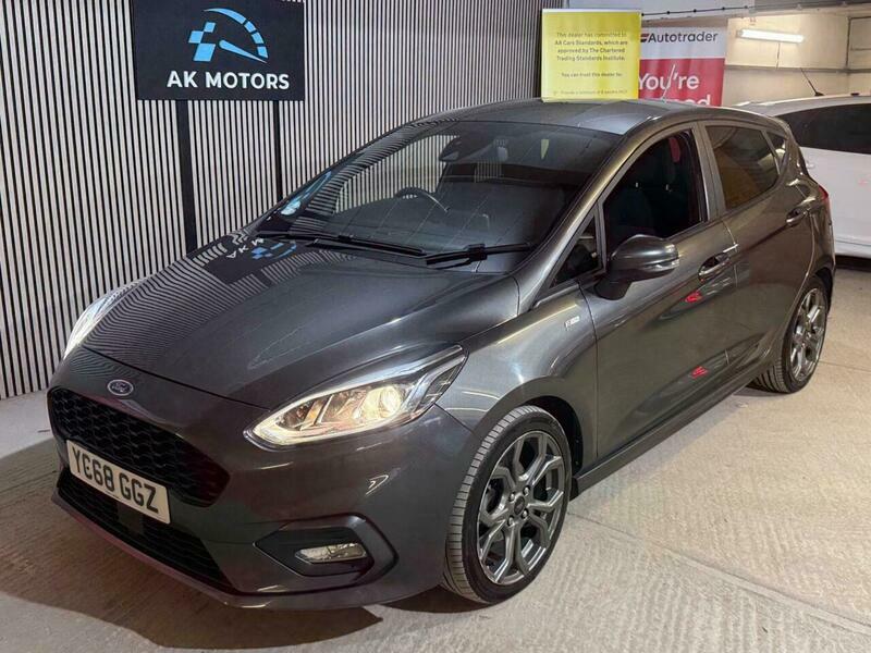 Ford Fiesta 1.0T Ecoboost St-line Euro YC68GGZ Grey #2
