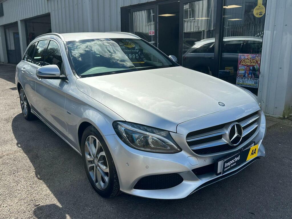 Mercedes-Benz C Class Estate 2.0 C350e 6.4Kwh Sport G-tronic Euro 6 S Silver