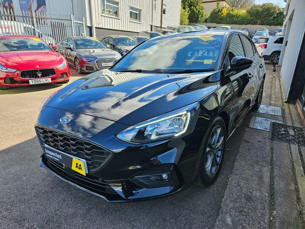 Ford Focus Hatchback 1.0T Ecoboost St-line Edition Euro 6 S EF71GVV Black #3