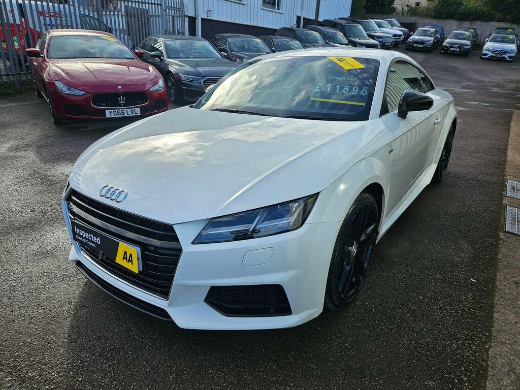 Audi TT Coupe 1.8 Tfsi S Line S Tronic Euro 6 Ss 2 White #3