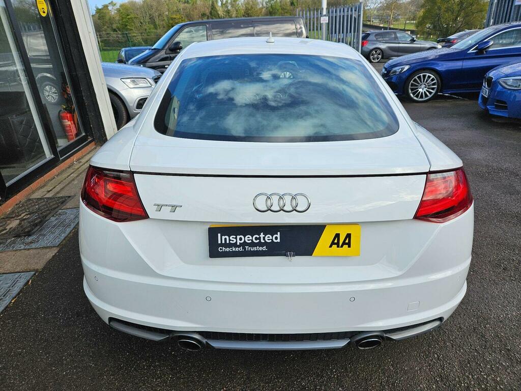 Audi TT Coupe 1.8 Tfsi S Line S Tronic Euro 6 Ss 2 White #6