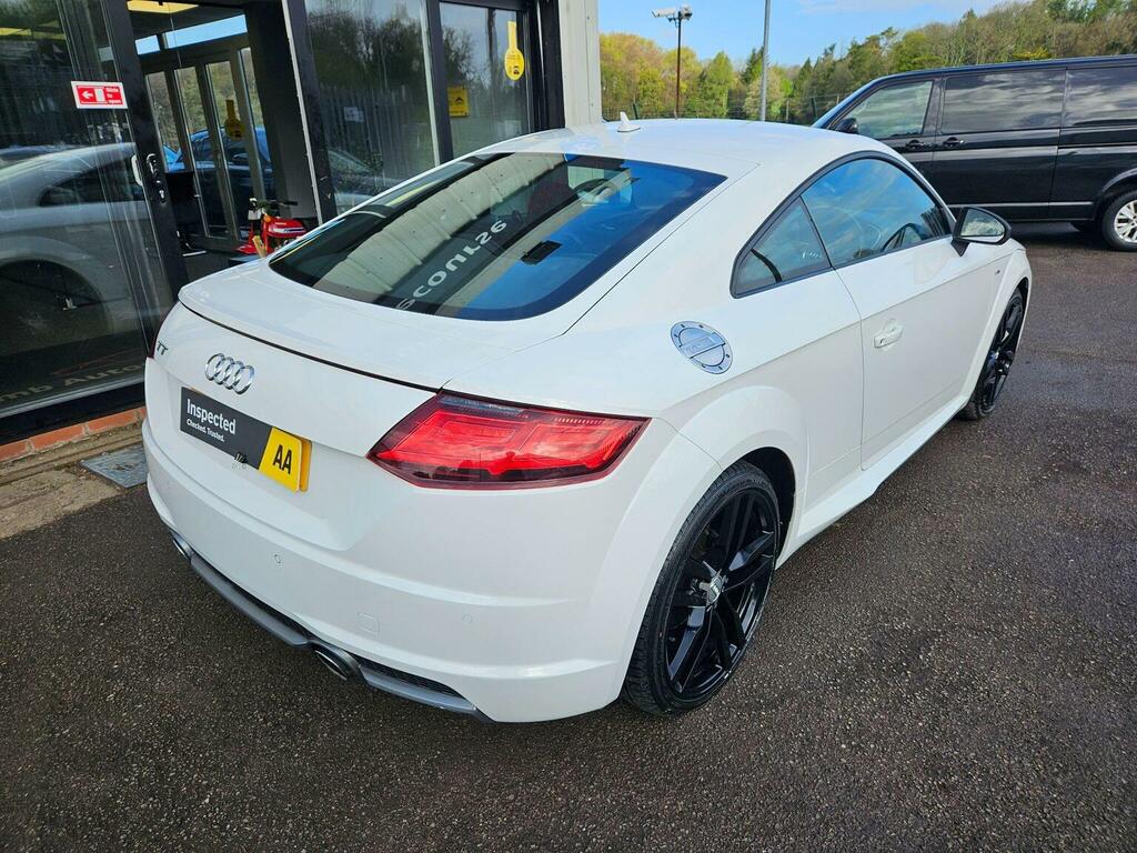 Audi TT Coupe 1.8 Tfsi S Line S Tronic Euro 6 Ss 2 White #5