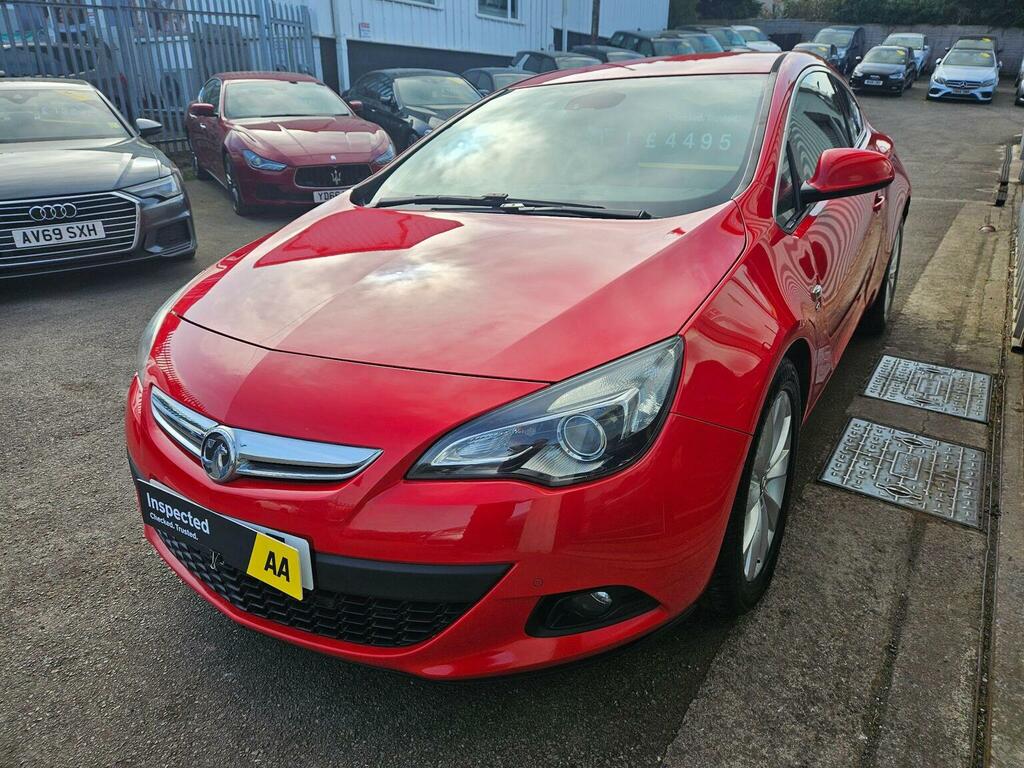 Vauxhall Astra GTC Coupe 2.0 Cdti Sri Euro 5 201414 Red #3