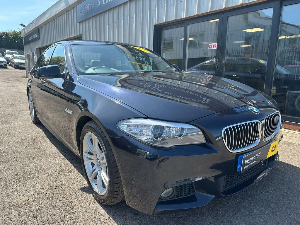 BMW 5 Series Saloon 2.0 520D M Sport Steptronic Euro 5 Ss Black