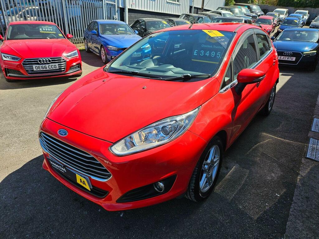 Ford Fiesta Hatchback 1.25 Zetec Euro 5 201363 MV63WBU Red #3