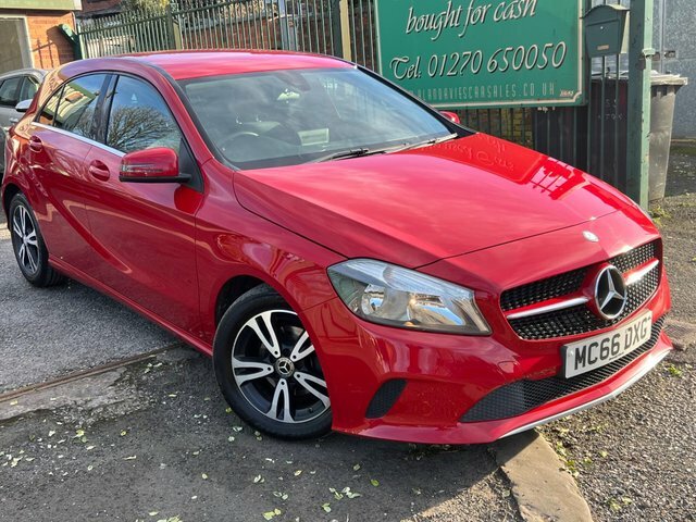 Mercedes-Benz A Class Diesel Red