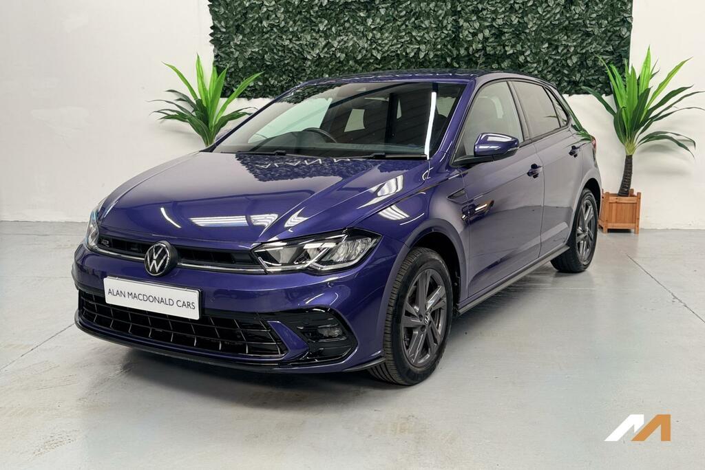 Volkswagen Polo 1.0 Tsi R-line Hatchback Dsg Euro 6 S Purple