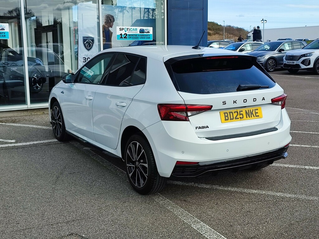 Skoda Fabia 1.0 Tsi 116 Monte Carlo Edition Dsg BD25NKE White #6